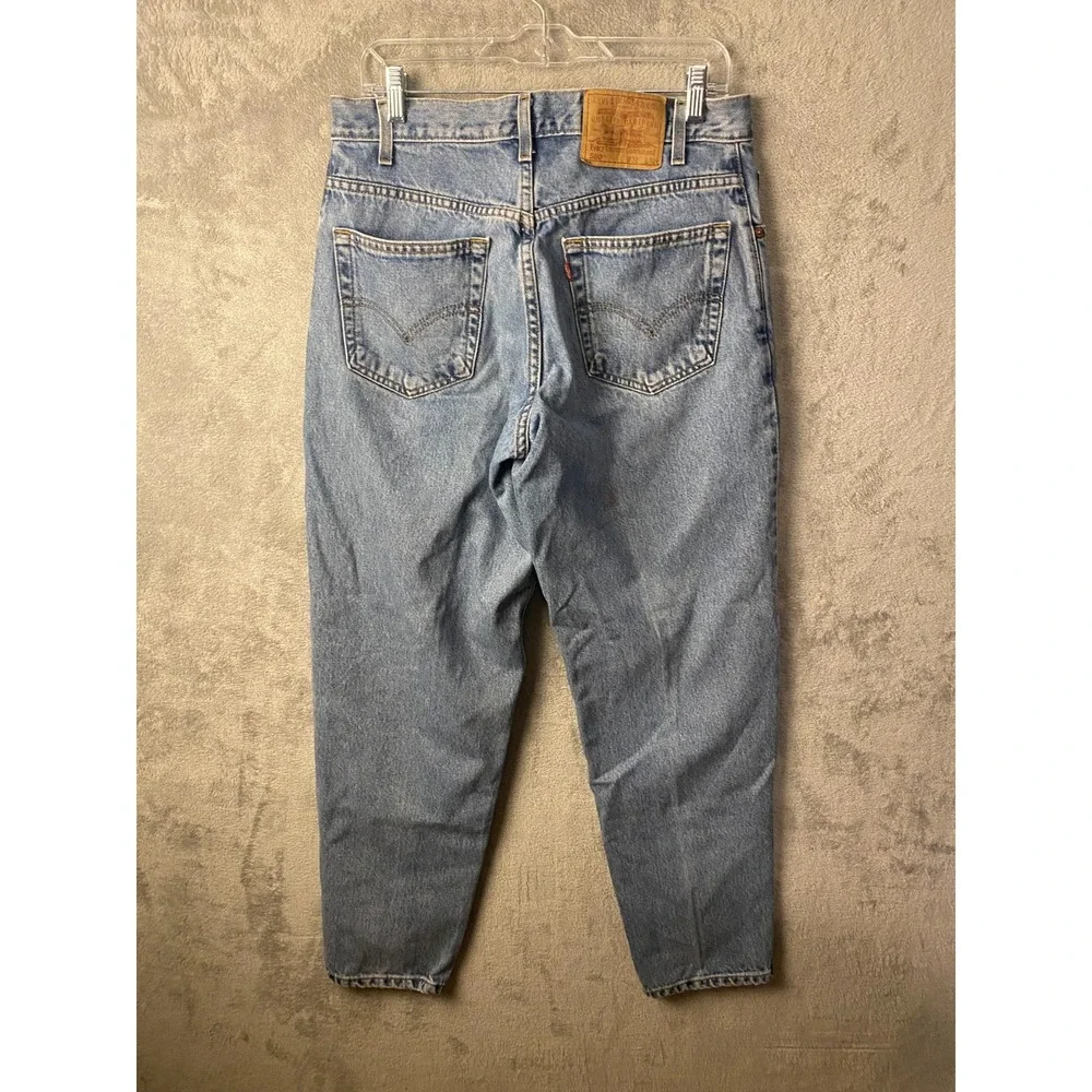 Levi's 560 Jeans Men's 32x32 Light Wash Blue Denim Loose Fit Tapered Leg